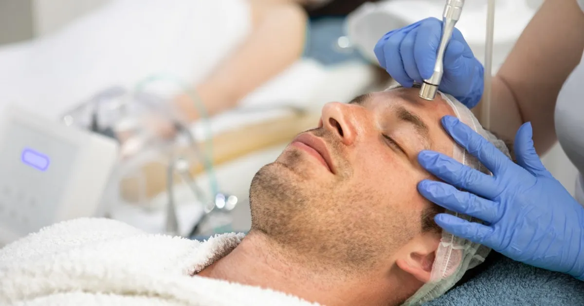 microdermabrasion male